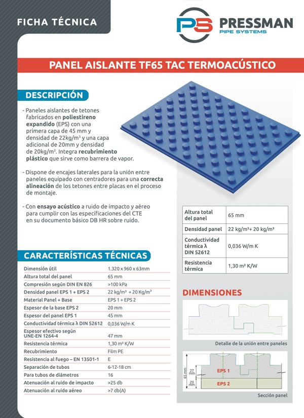 miniatura 9. Ficha Tecnica TF65 Pressman UNE EN 1264 22