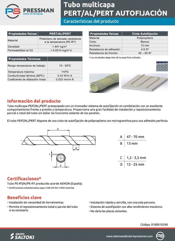 miniatura Ficha Tecnica multicapa Autofijacion PERT AL PERT